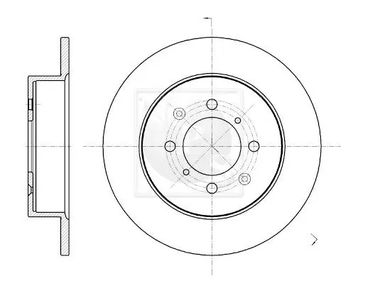 Handler.Part Brake disc NPS H331A28 1