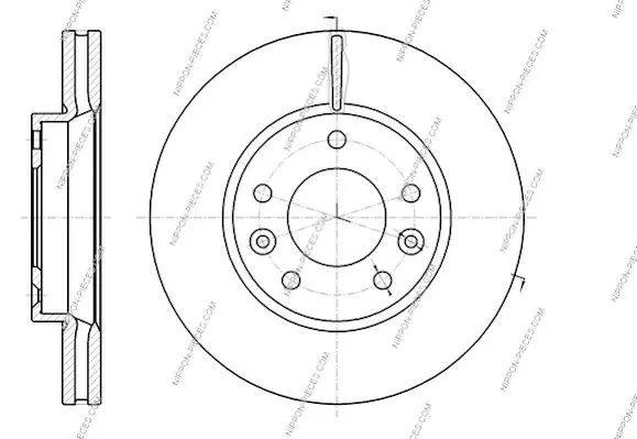 Handler.Part Brake disc NPS K330A17 3