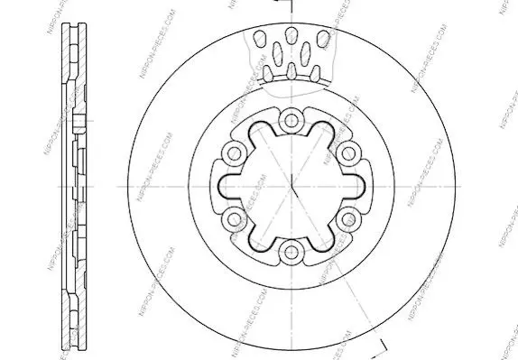 Handler.Part Brake disc NPS M330A46 3