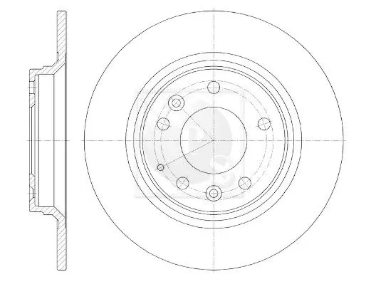 Handler.Part Brake disc NPS M331A15 1