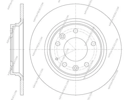 Handler.Part Brake disc NPS M331A15 2