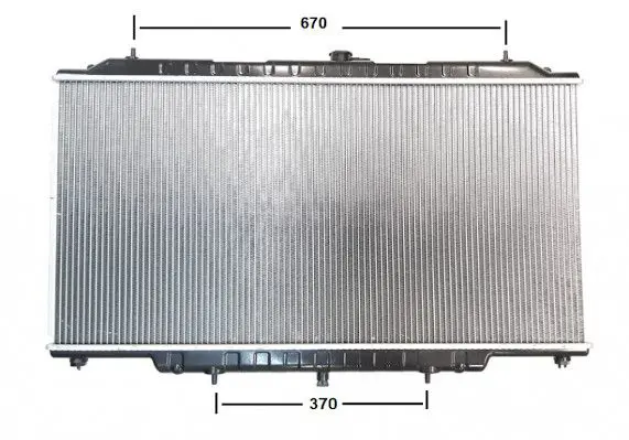 Handler.Part Radiator, engine cooling NPS N156N47 2