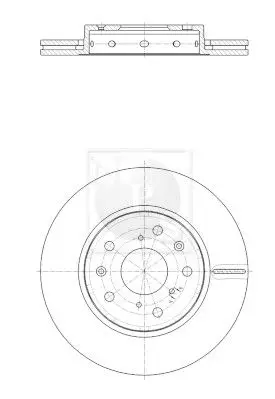 Handler.Part Brake disc NPS S330I26 1