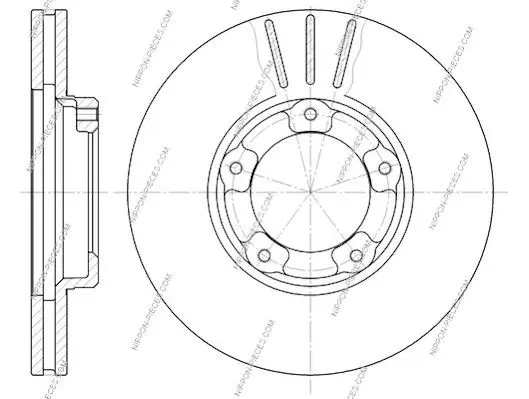 Handler.Part Brake disc NPS T330A38 3