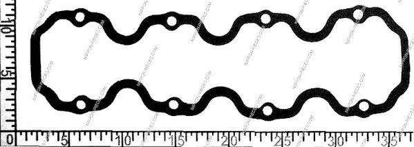 Handler.Part Gasket, cylinder head cover NPS D122O06 2