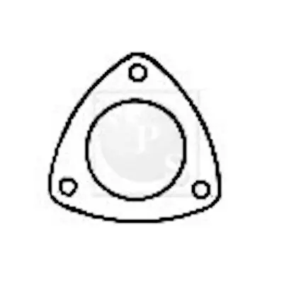 Handler.Part Seal, exhaust pipe NPS D433O05 1