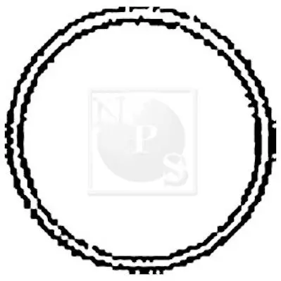 Handler.Part Seal, exhaust pipe NPS H433A04 1