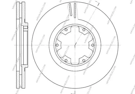 Handler.Part Brake disc NPS N330N13 2