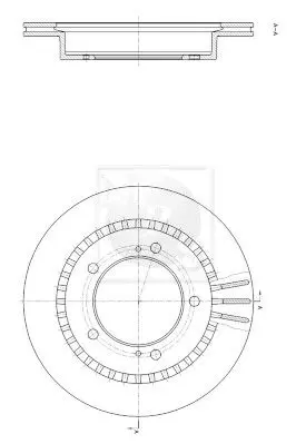 Handler.Part Brake disc NPS S330I27 1