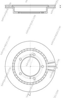 Handler.Part Brake disc NPS S330I27 2