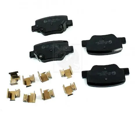 Handler.Part Brake pad set, disc brake NPS T361A40 2