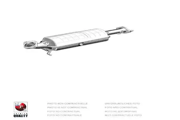 Handler.Part Soot/particulate filter, exhaust system NPS M435A05 1