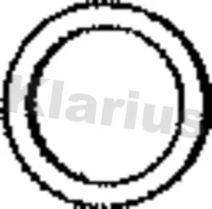 Handler.Part Gasket, exhaust pipe KLARIUS 410538 1