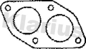 Handler.Part Gasket, exhaust pipe KLARIUS 410678 1