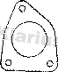 Handler.Part Gasket, exhaust pipe KLARIUS 410691 1