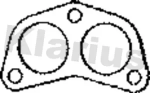 Handler.Part Gasket, exhaust pipe KLARIUS 410698 1