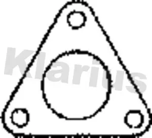 Handler.Part Gasket, exhaust pipe KLARIUS 410076 1