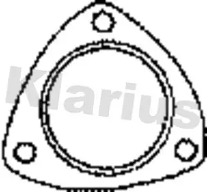 Handler.Part Gasket, exhaust pipe KLARIUS 410480 1