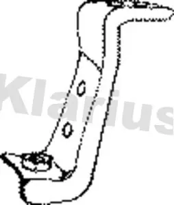 Handler.Part Holder, exhaust system KLARIUS 430239 1