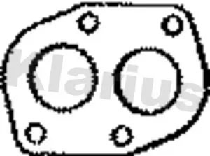 Handler.Part Gasket, exhaust pipe KLARIUS 410127 1