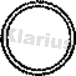 Handler.Part Seal, exhaust pipe KLARIUS 410160 2