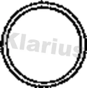 Handler.Part Gasket, exhaust pipe KLARIUS 410161 1