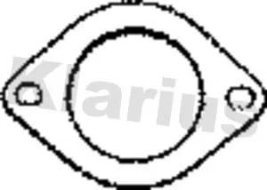 Handler.Part Gasket, exhaust pipe KLARIUS 410167 1