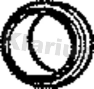 Handler.Part Gasket, exhaust pipe KLARIUS 410179 1