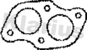 Handler.Part Gasket, exhaust pipe KLARIUS 410327 1