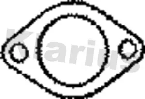 Handler.Part Gasket, exhaust pipe KLARIUS 410242 1