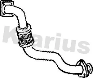 Handler.Part Exhaust pipe KLARIUS 301217 1