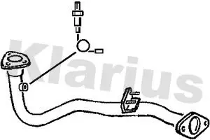 Handler.Part Exhaust pipe KLARIUS 301314 1