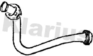 Handler.Part Exhaust pipe KLARIUS 301395 1