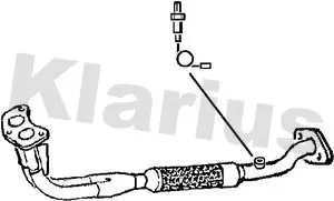 Handler.Part Exhaust pipe KLARIUS 301495 1