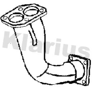 Handler.Part Exhaust pipe KLARIUS 301607 1