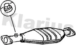 Handler.Part Catalytic converter KLARIUS 311049 1