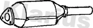 Handler.Part Catalytic converter KLARIUS 311116 1