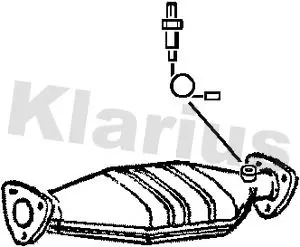 Handler.Part Catalytic converter KLARIUS 311356 1