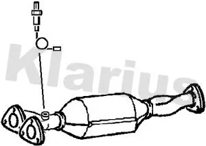 Handler.Part Catalytic converter KLARIUS 311421 1