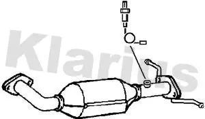 Handler.Part Catalytic converter KLARIUS 311592 1