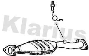 Handler.Part Catalytic converter KLARIUS 311636 1