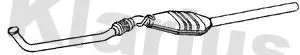 Handler.Part Catalytic converter KLARIUS 311696 1