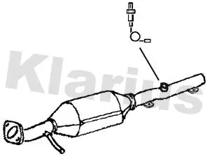 Handler.Part Catalytic converter KLARIUS 311729 1