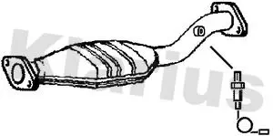 Handler.Part Catalytic converter KLARIUS 311771 1