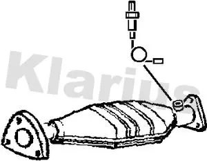 Handler.Part Catalytic converter KLARIUS 311838 1