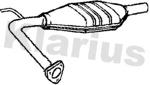 Handler.Part Catalytic converter KLARIUS 311897 1