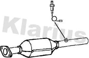 Handler.Part Catalytic converter KLARIUS 312002 1