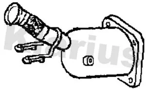 Handler.Part Catalytic converter KLARIUS 312101 1