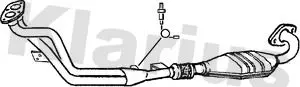 Handler.Part Catalytic converter KLARIUS 321046 1