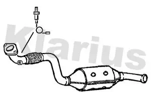 Handler.Part Catalytic converter KLARIUS 321169 1